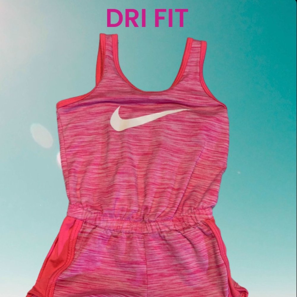 DRI FIT BY NIKE FULL BODYSUIT PINK COLOUR SIZE 3T FOR KIDS